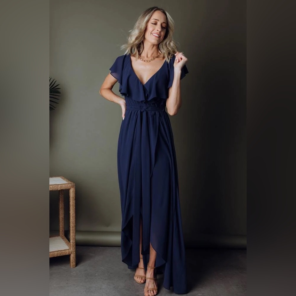 BB Katya Ruffle Maxi Dress